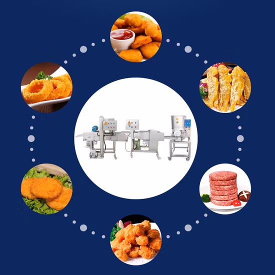 TCA Burger Machine Line Burger Patty Machine Processing Line Nuts Processing Machines Line