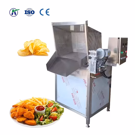French Fries Machine Potato Chips Production Procession Line Vacuume Fryer Machine
