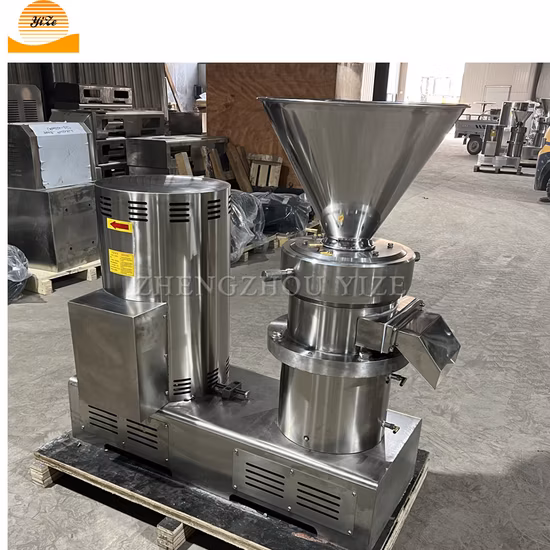 Small Sesame Seed Nut Groundnut Paste Maker Processing Grinder Mini Peanut Butter Making Machine