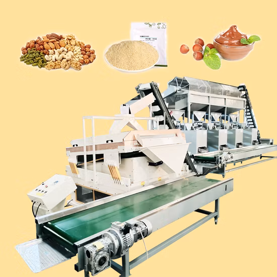 TCA High Quality Hazelnut Peeling Almond Cracking Macadamia Nuts Roasting Pistachio Cashew Nut Processing Machine