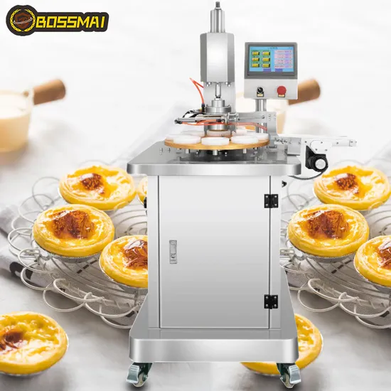 Commercial Automatic Automatic Egg Tart Making Machine / Egg Tart Shell Maker Machine