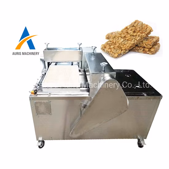 Snacks Chocolate Nuts Bars Cutting Puffed Rice Bar Cutter Machine